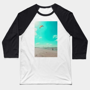 Beach Kiting No. 2 Baseball T-Shirt